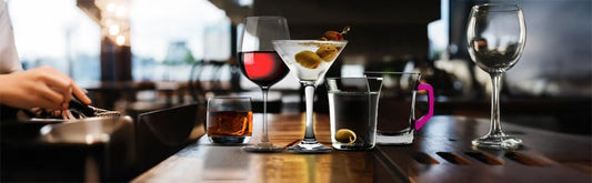 Acense 6X 225ml Multicolour Base Zen+ Glass Coffee Mugs – Stylish Tea, Latte, Cappuccino, and Hot Chocolate Cups, Heat and Shock Resistant