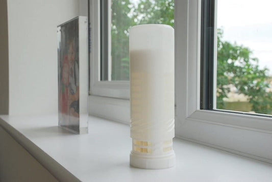 Zero In ZER885 Citronella-Diffusor (tragbarer Insektenschutz, hält 60 Tage, deckt bis zu 40 m³ ab), Weiß