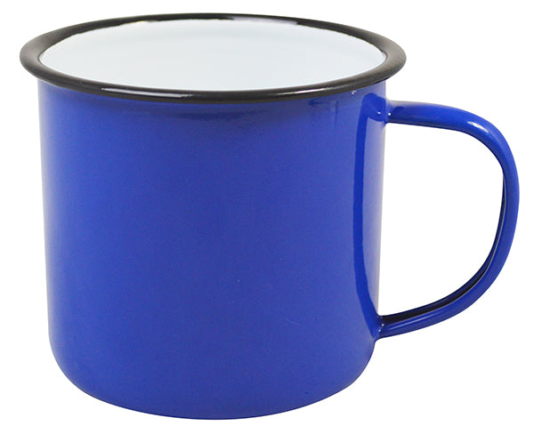 Emaillebecher 10 cm 520 ml – Blau