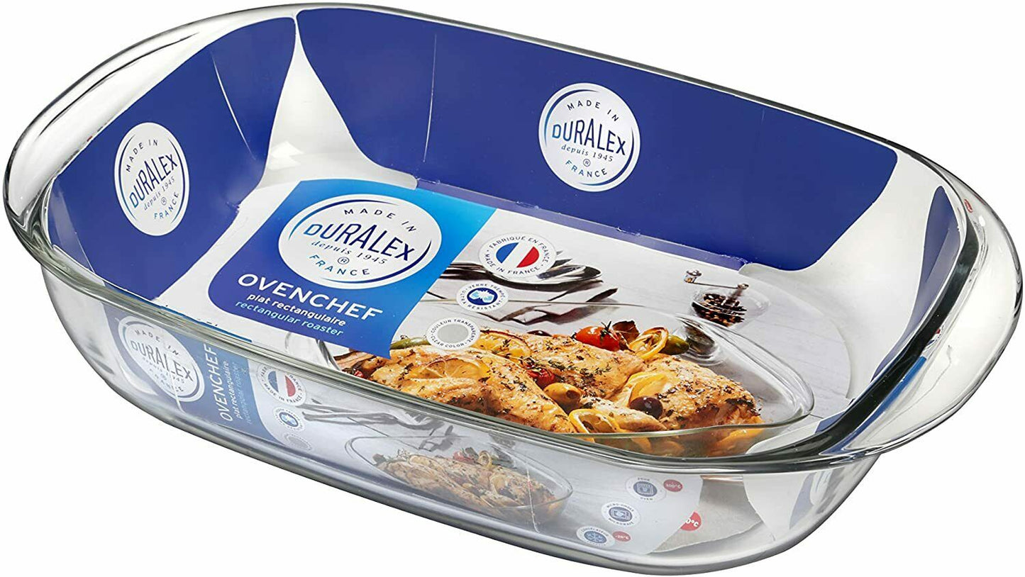 Duralex 33 x 20 cm Oven Chef Rechteckiger Bräter
