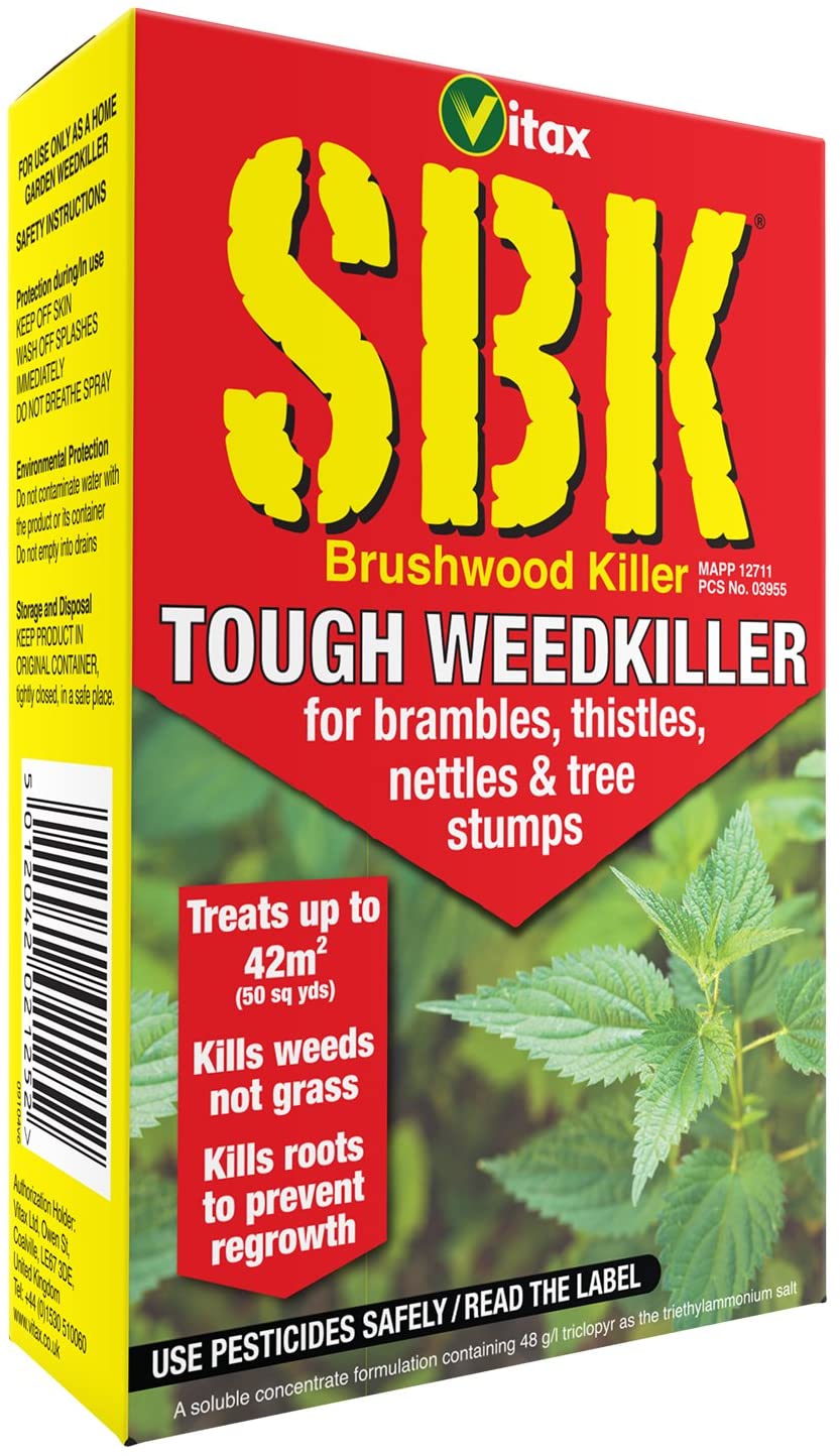 Vitax SBK 125ml Brushwood Killer – Unkrautvernichter für starke Unkräuter