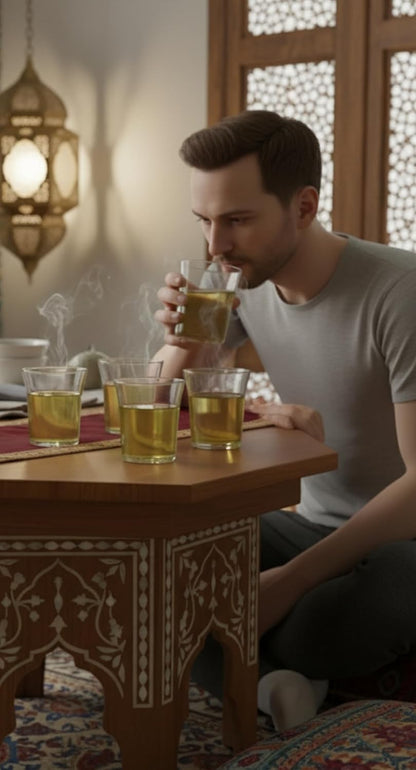 Acense 6X 220ml Universal Tumblers – Clear Toughened Glass for Multi-Occasion Use, Dishwasher and Microwave Safe