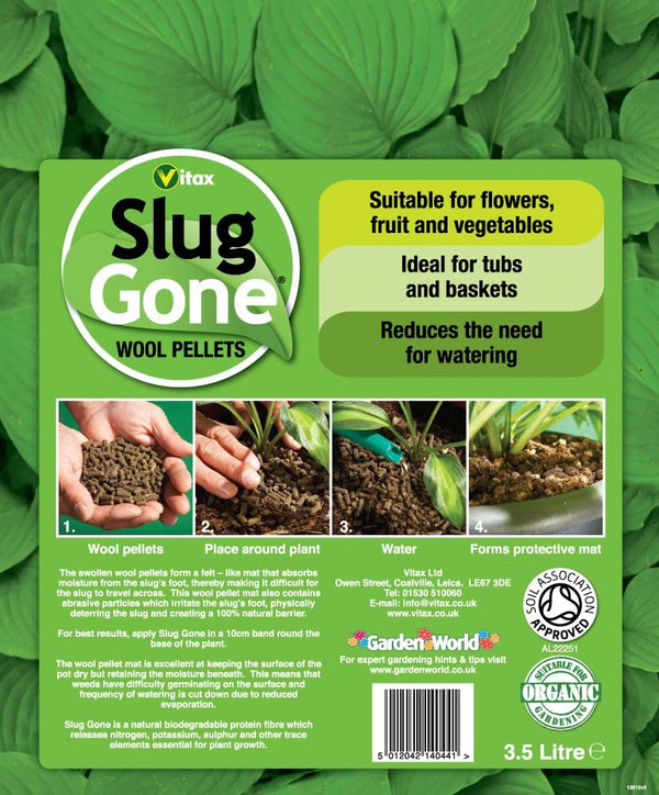 Slug Gone Wool Pellets 10LTR