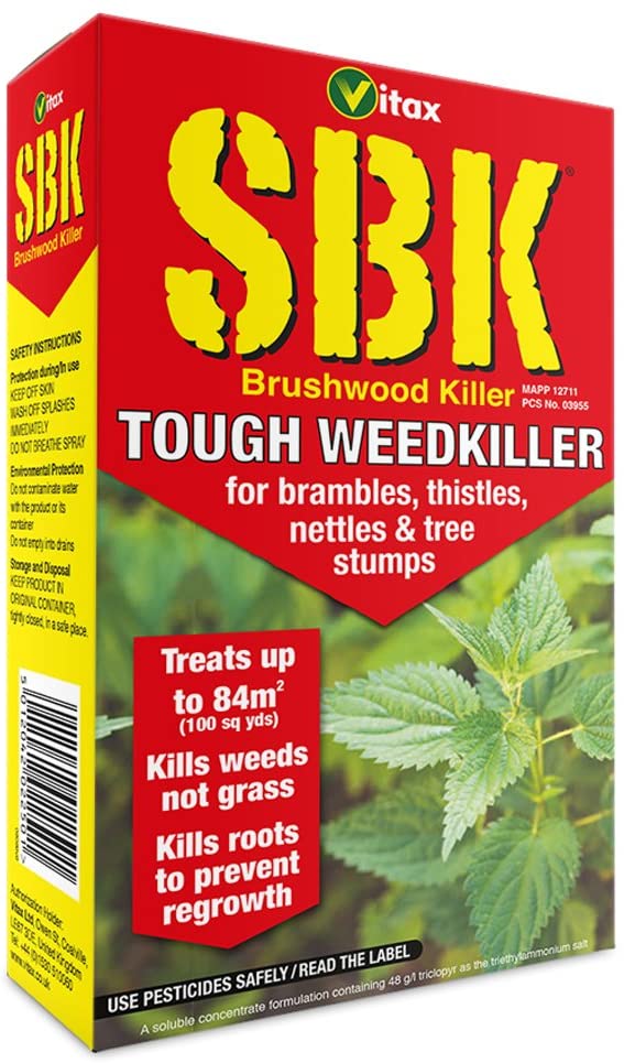 Vitax SBK 250ml Brushwood Killer Tough Weedkiller