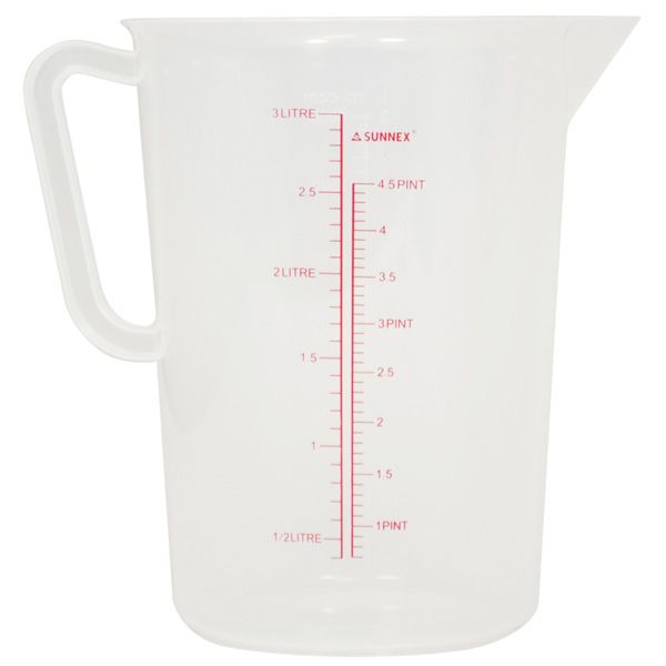 Polypropylene Measuring Jug 3.0 litre