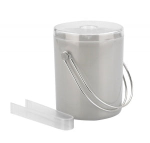 Ice Bucket & Tongs 1.75ltr Matt Finish