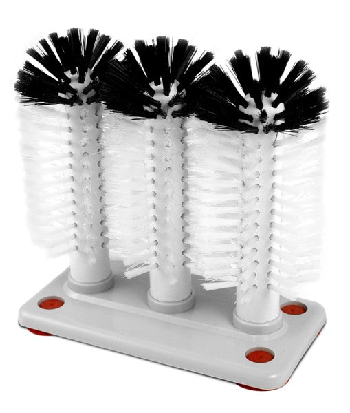 Glass Brush Washer 3pc