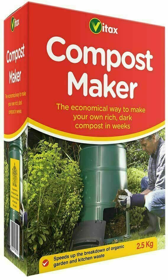 Vitax Compost Maker Organic Nutrients Garden & Kitchen Waste Accelerator 2.5kg