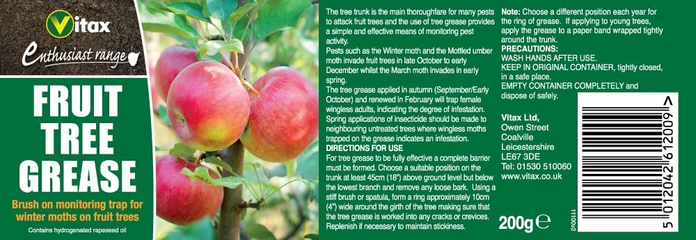 Vitax Ltd Obstbaumfett 200g 