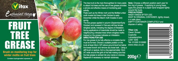 Vitax Ltd Fruit Tree Grease 200g