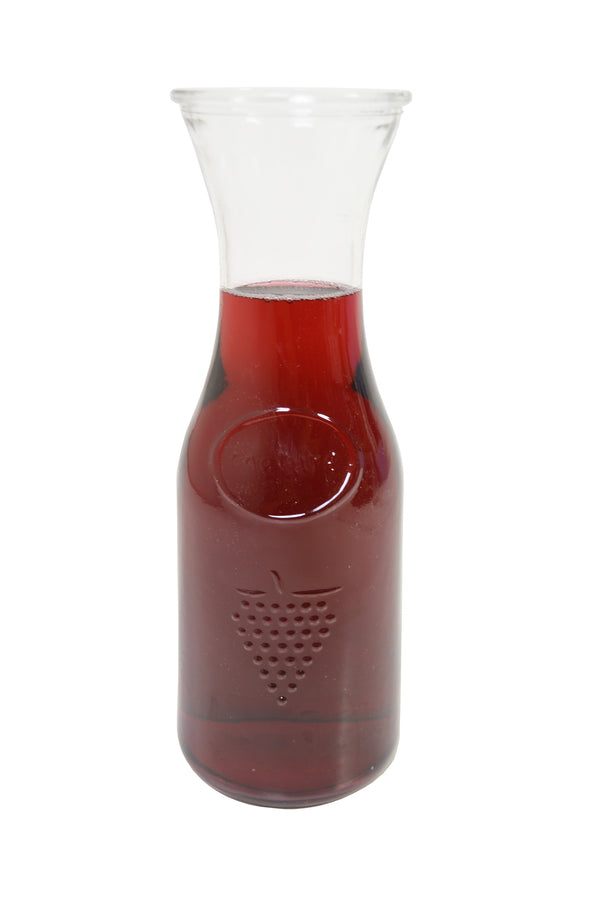 Carafe Glass 1000ml 28cm 1.0ltr