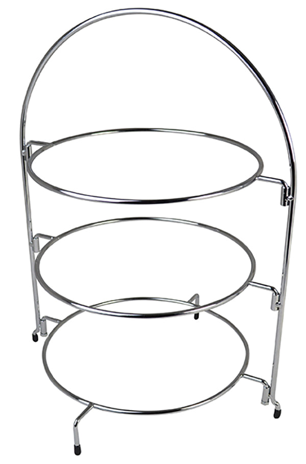 Chrome Wire Cake Stand 24in 61cm