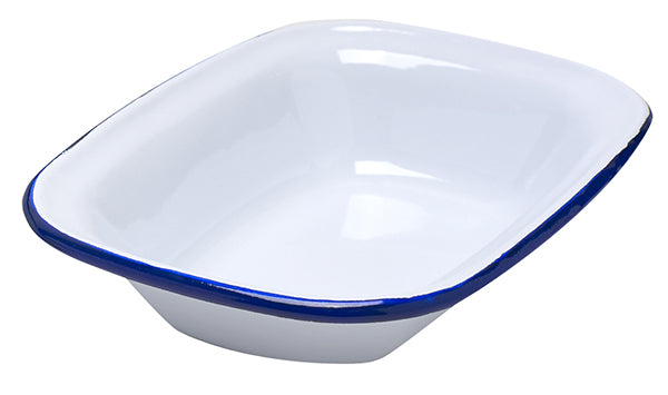 Enamel Pie Dish 22 X 17cm