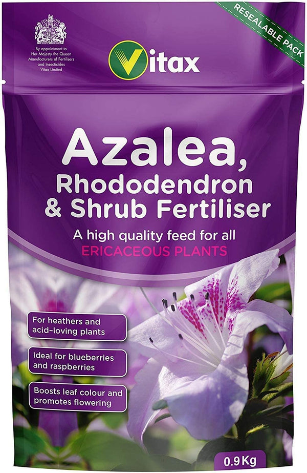 Vitax Azalea, Rhododendron & Shrub Feed 0.9KG Resealable Pouch