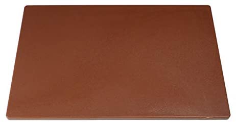 Professional Large Chopping Board Catering Food Prep Cutting Colour Coded Blue (Brown)