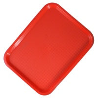 Fast Food Red Tray 31cm X 41cm