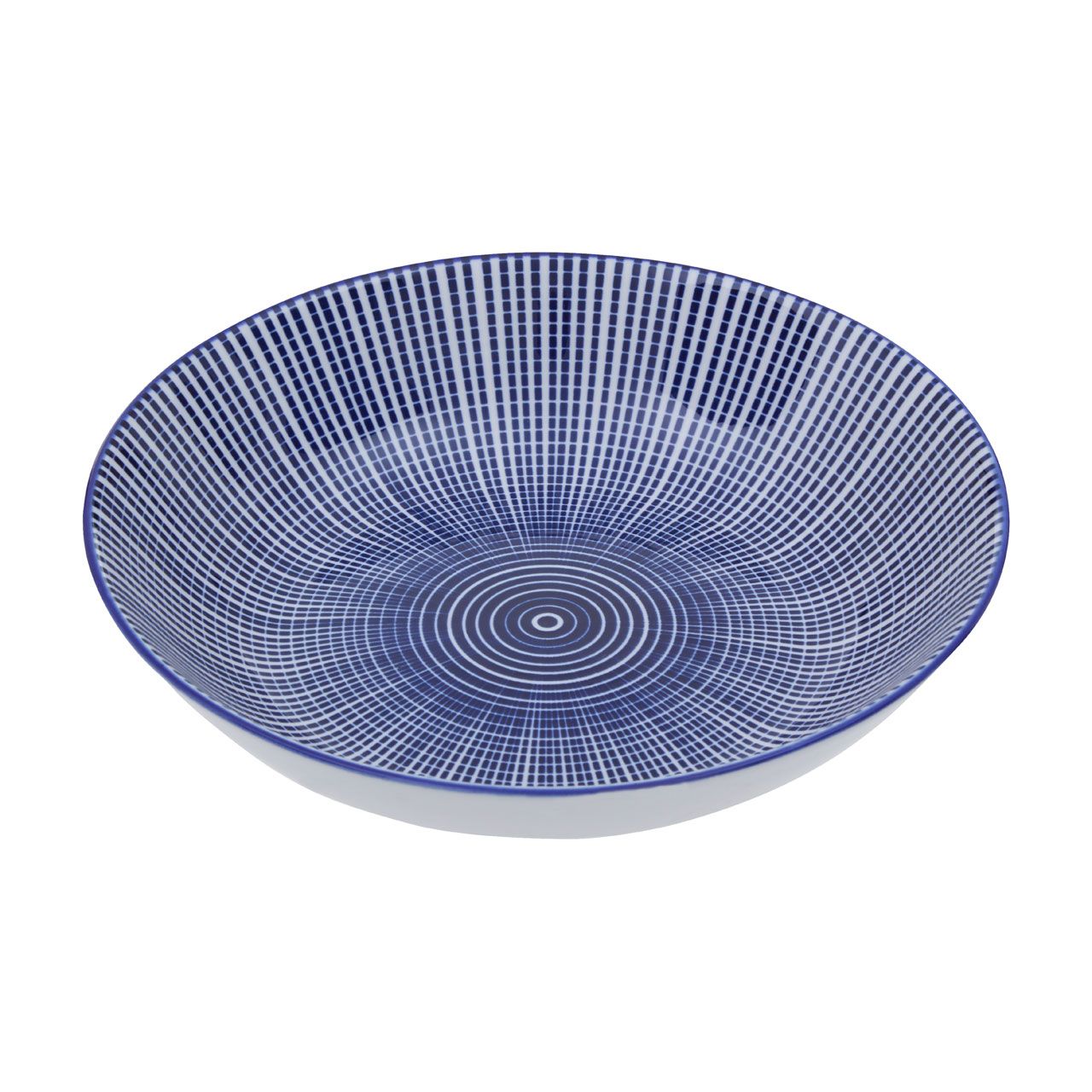 Maya Blau-Weiß 12-teiliges Speiseservice