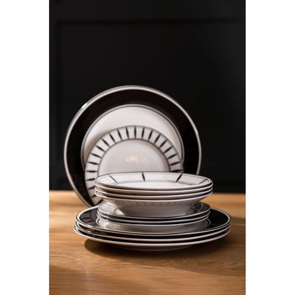 Avie 12-teiliges Solar-Essgeschirr-Set