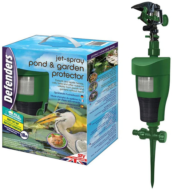 Defenders Jet-Spray Pond & Garden Protector, Green