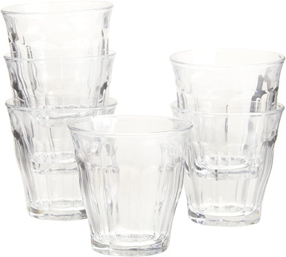 Duralex Picardie Schnapsglas ohne Füllmarke, 90 ml, 6er-Packung 