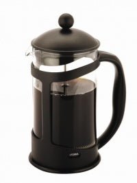 Colours 6 Cup Cafetiere - Black