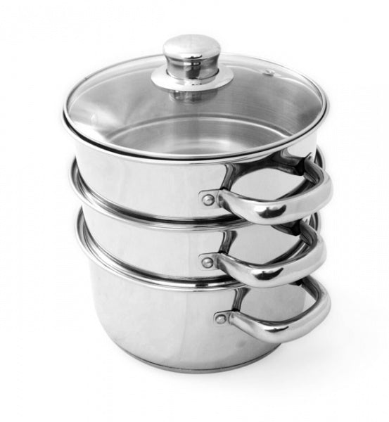 Ultra Steamer 3 Tier Stainless Steel 20cm-2.5ltr