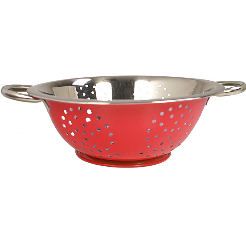 Colours Colander 24cm 9.5in RED