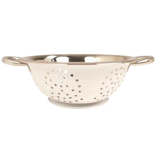 Colours Colander 24cm 9.5in Cream