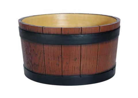 Barrel End Ice Tub 11 Litre Wood Grain