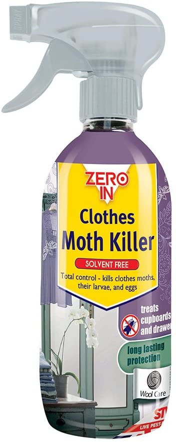 Zero In Clothes Moth Killer 500ml