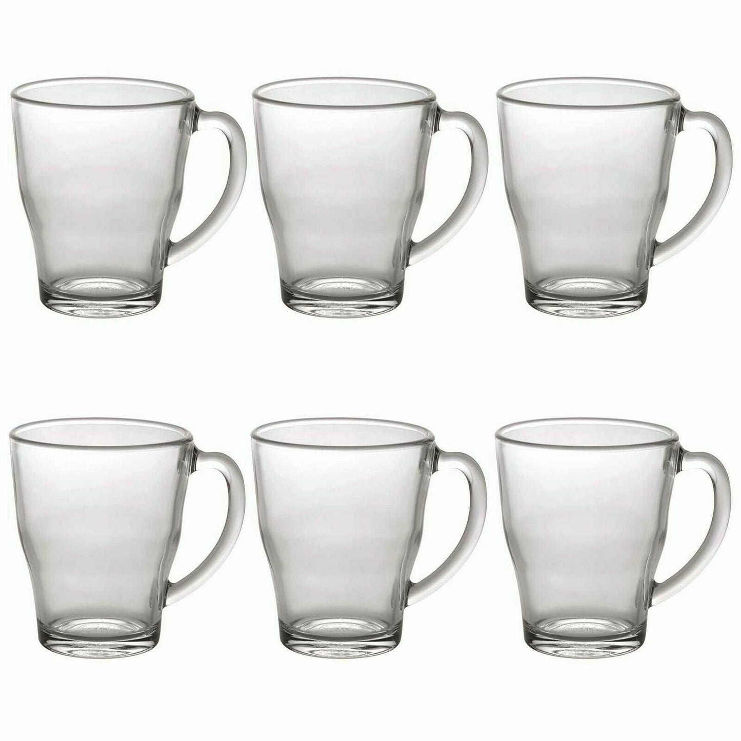 Duralex Cosy Glasbecher für Latte Macchiato, Kaffee, Tee und andere Heißgetränke, 350 ml x 6 