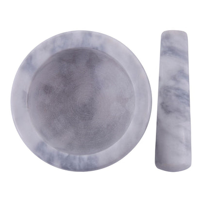 Grauer Mörser und Stößel 200 ml