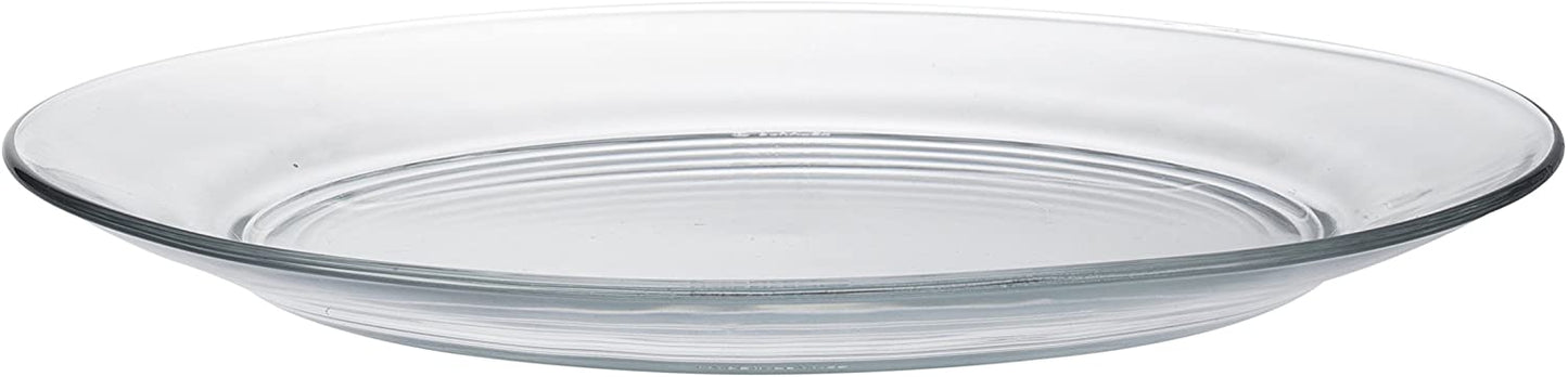 Duralex Lily Glas-Teller-Set, 6-teilig, 28 cm, transparent 