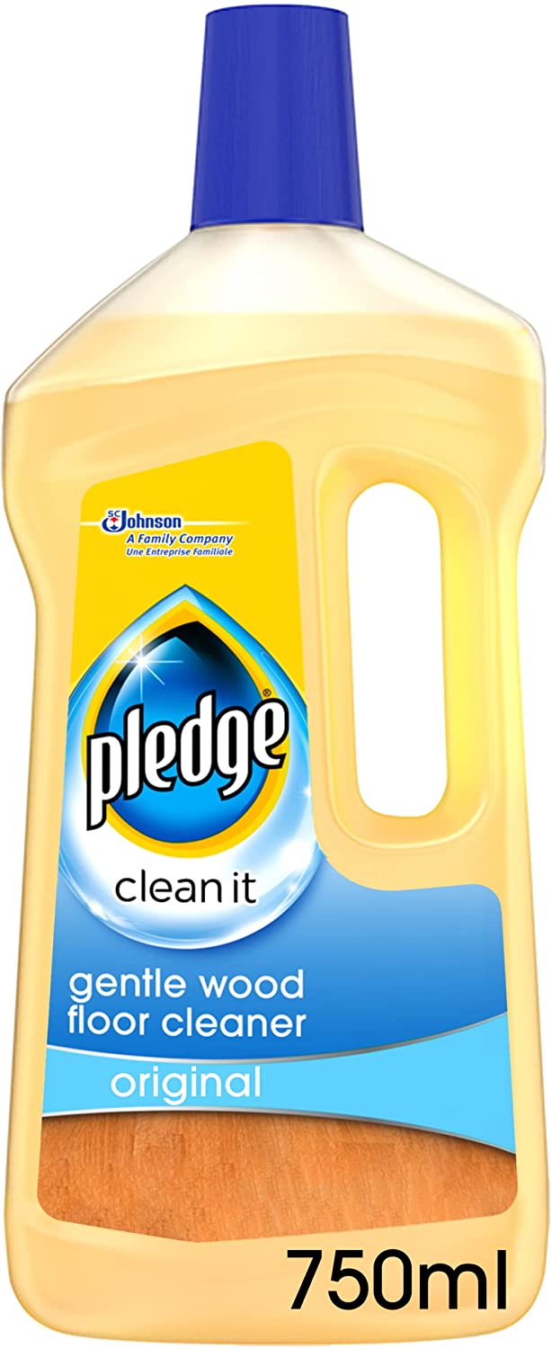 Pledge Clean It Gentle Wood Floor Cleaner Original, 750 ml