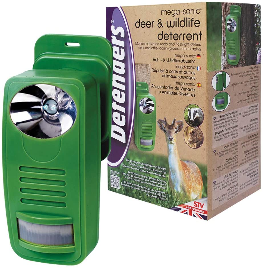 Defenders 12.5 x 17 x 27 cm Deer and Wildlife Deterrent (Weather-Resis ...