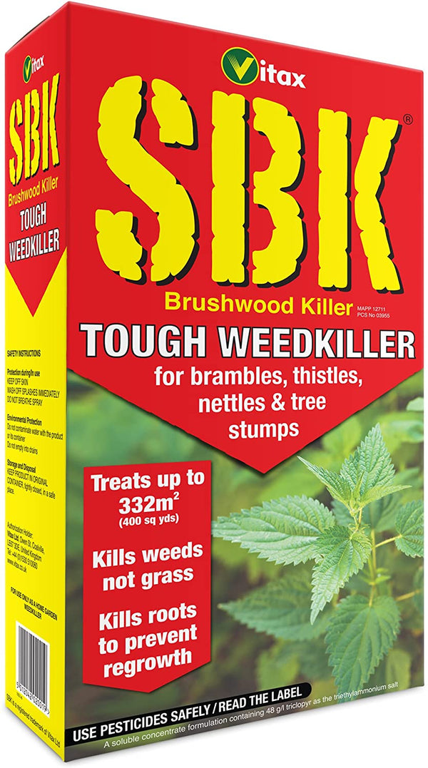 Vitax SBK 1L Brushwood Killer Tough Weedkiller