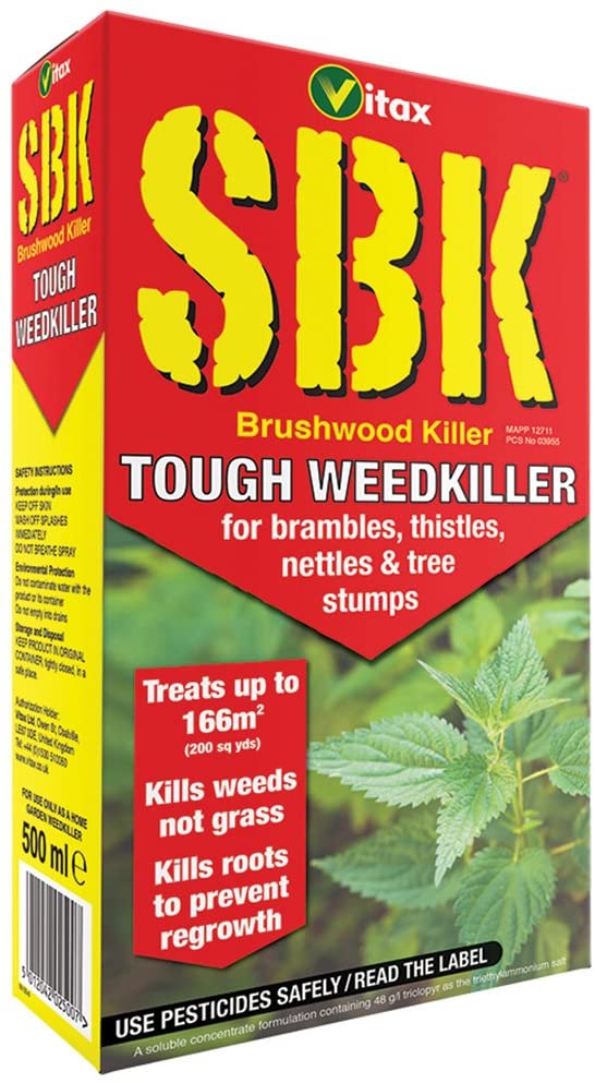 Vitax SBK 500ml Brushwood Killer Tough Weedkiller