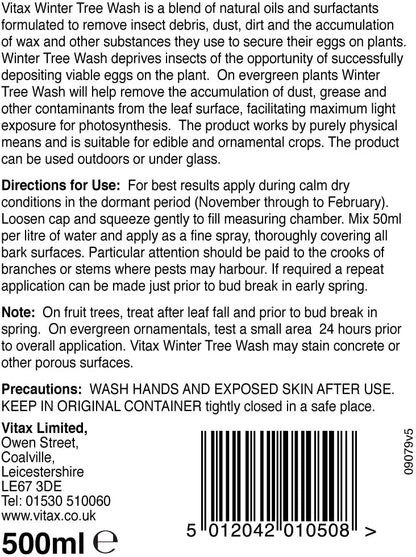 Vitax Winterbaumspülung 500ml - Für Zier- und Obstbäume und -sträucher