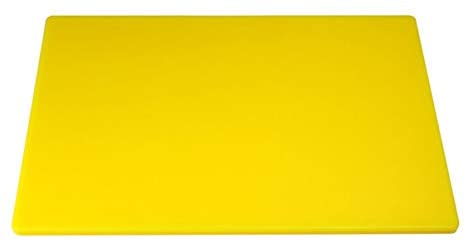 Professional Large Chopping Board Catering Food Prep Cutting Colour Coded Blue (Yellow)